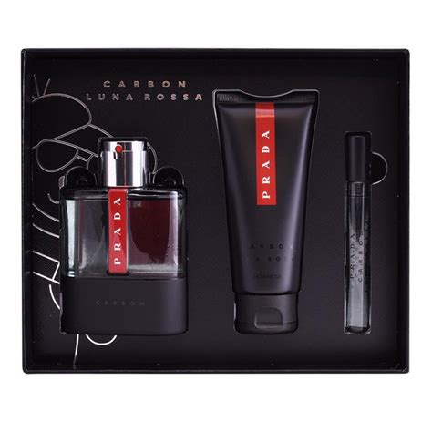 prada carbon cologne gift set|prada luna rossa carbon 50ml.